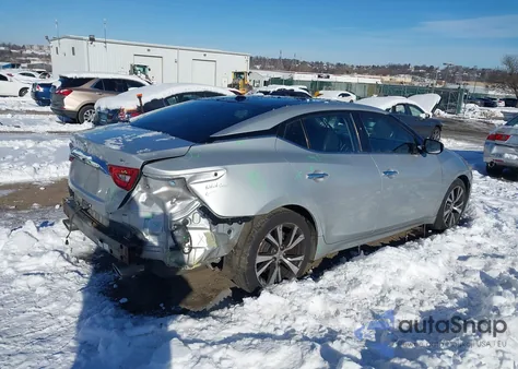 2018 Nissan Maxima 3.5 Sl z USA, uszkodzony, nr VIN 1N4AA6AP6JC370245